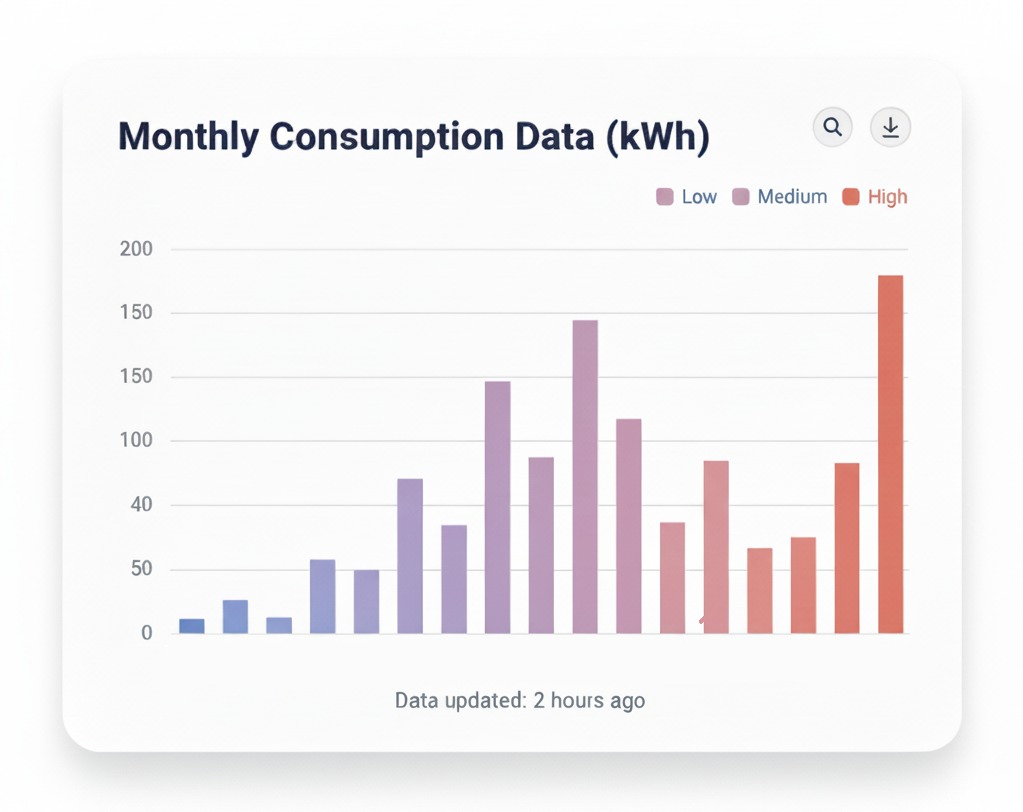 Comparador de luz - Comparativa de tarifas de electricidad y precio por kWh